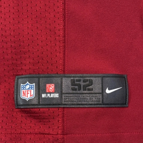 Kirk Cousins Washington Redskins Nike Elite Jersey Men's 52 XXL - Picture 9 of 9